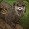 Scavenging Otter