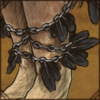 Chained Feathers [Black]